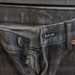 American Eagle Outfitters Black Straight Leg Pants